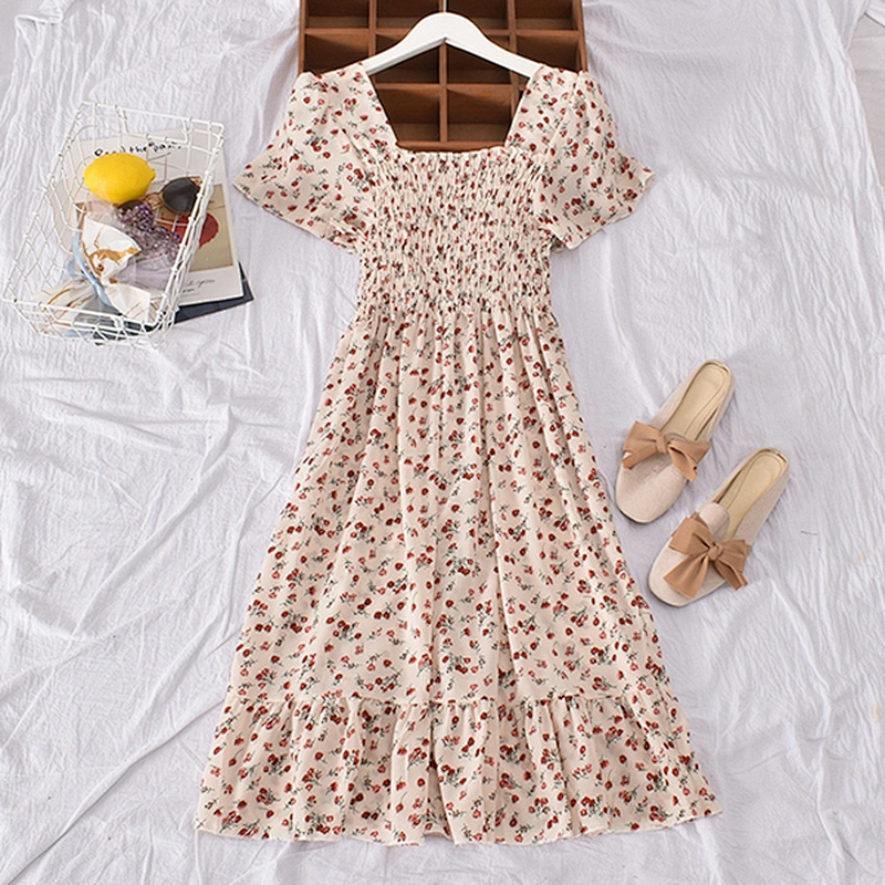 women's fashion casual printed dress