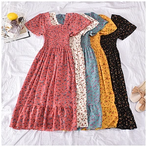 women's fashion casual printed dress