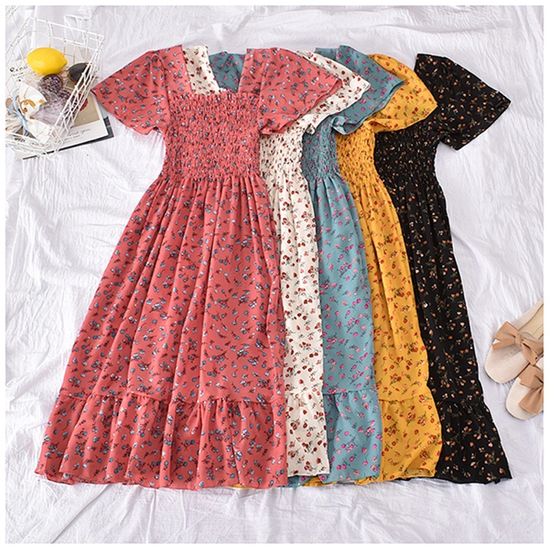 women's fashion casual printed dress