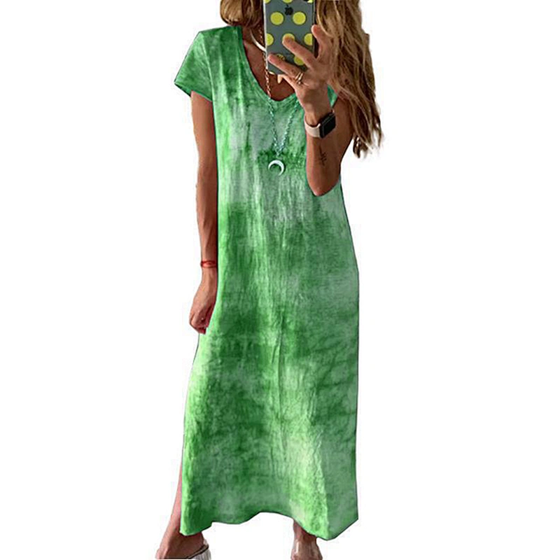 women's fashion casual printed dress