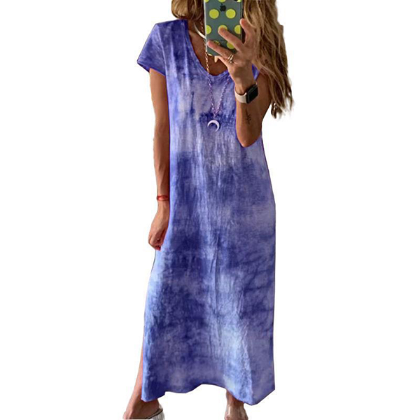 women's fashion casual printed dress