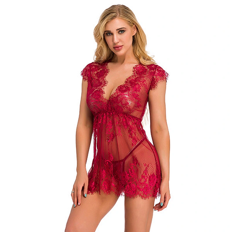 women's casual lace embroidery sexy lingerie