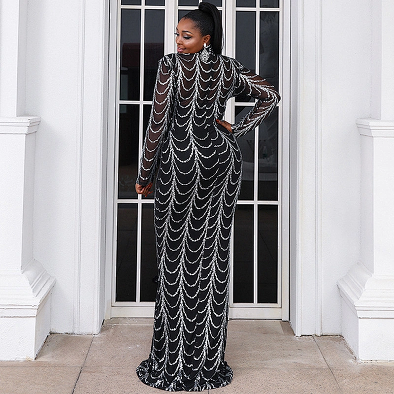 women's fashion casual printed dress