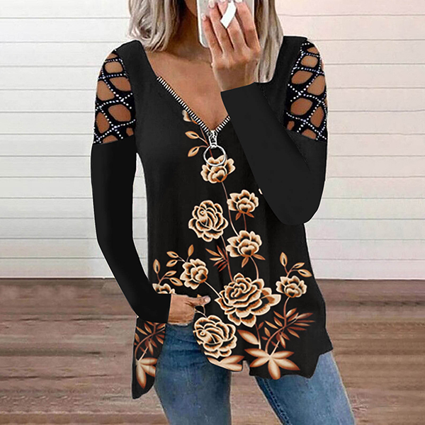 Fashion Casual Simple Printed Women's T-Shirt