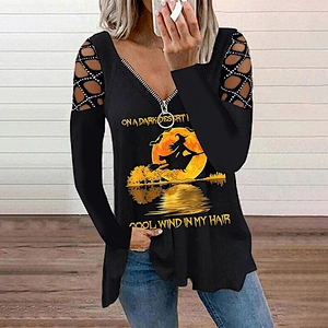 Fashion Casual Simple Printed Women's T-Shirt