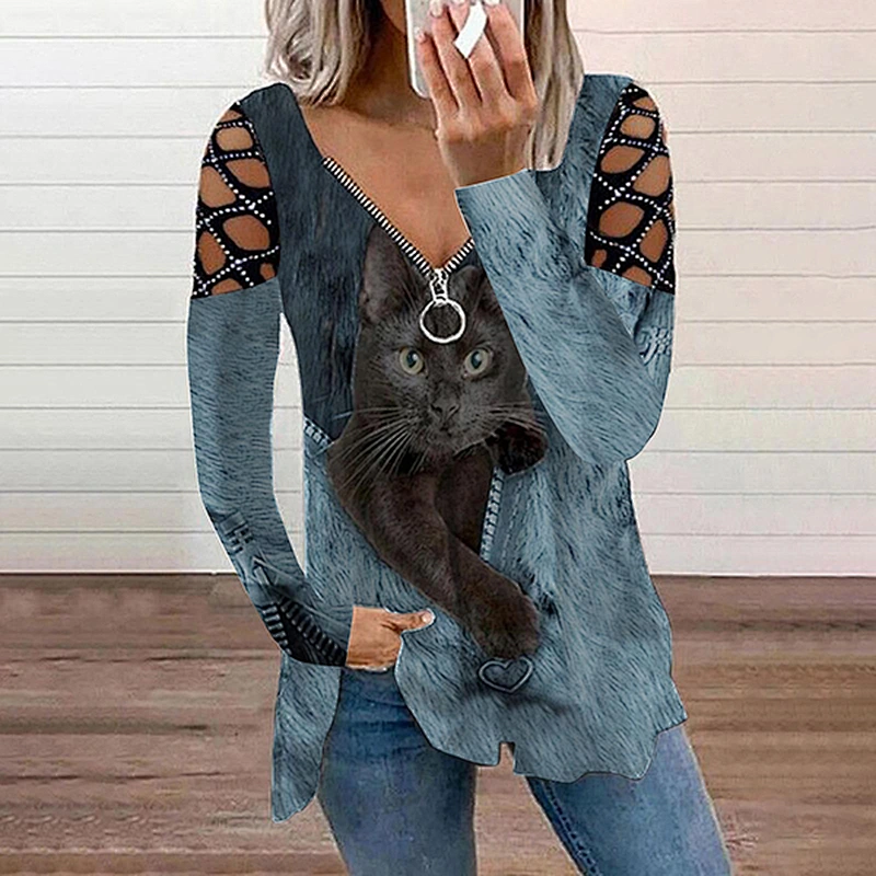 Fashion Casual Simple Printed Women's T-Shirt
