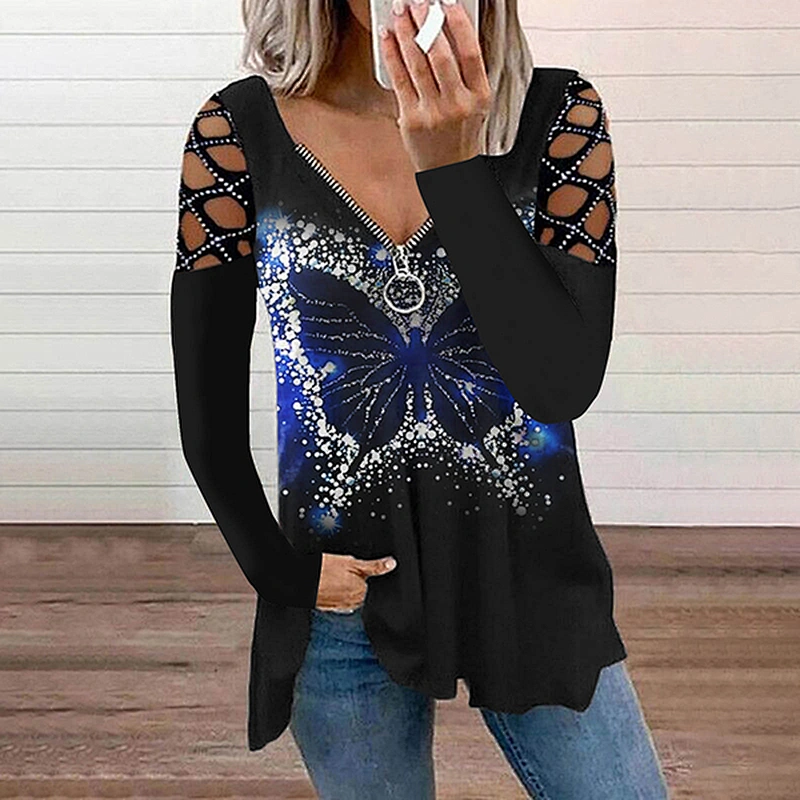 Fashion Casual Simple Printed Women's T-Shirt