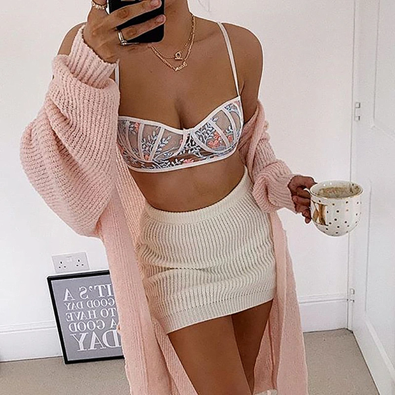 women's casual lace embroidery sexy lingerie