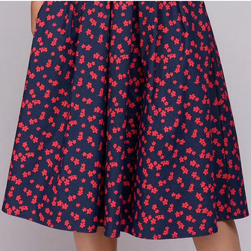 women's fashion casual printed dress
