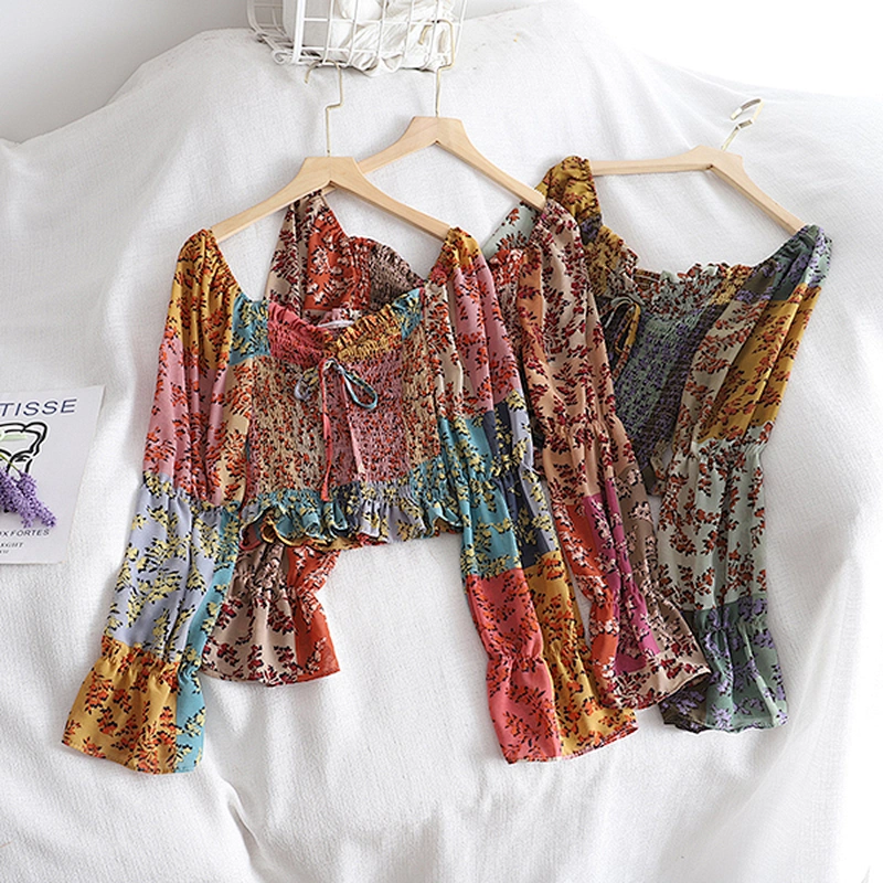 women's fashion loose casual top Blouses
