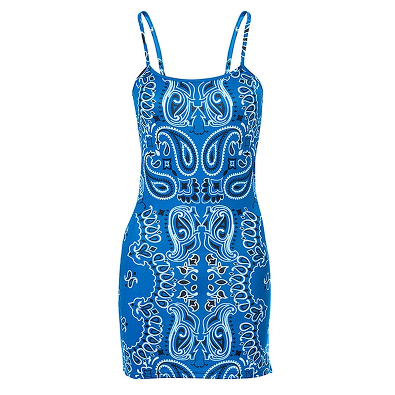 women's fashion casual printed dress
