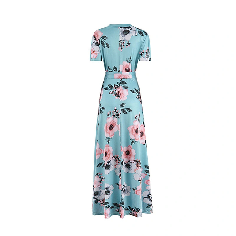 women's fashion casual printed dress
