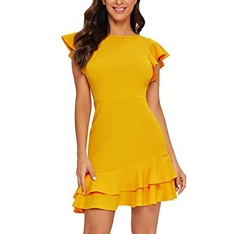 women's fashion casual printed dress