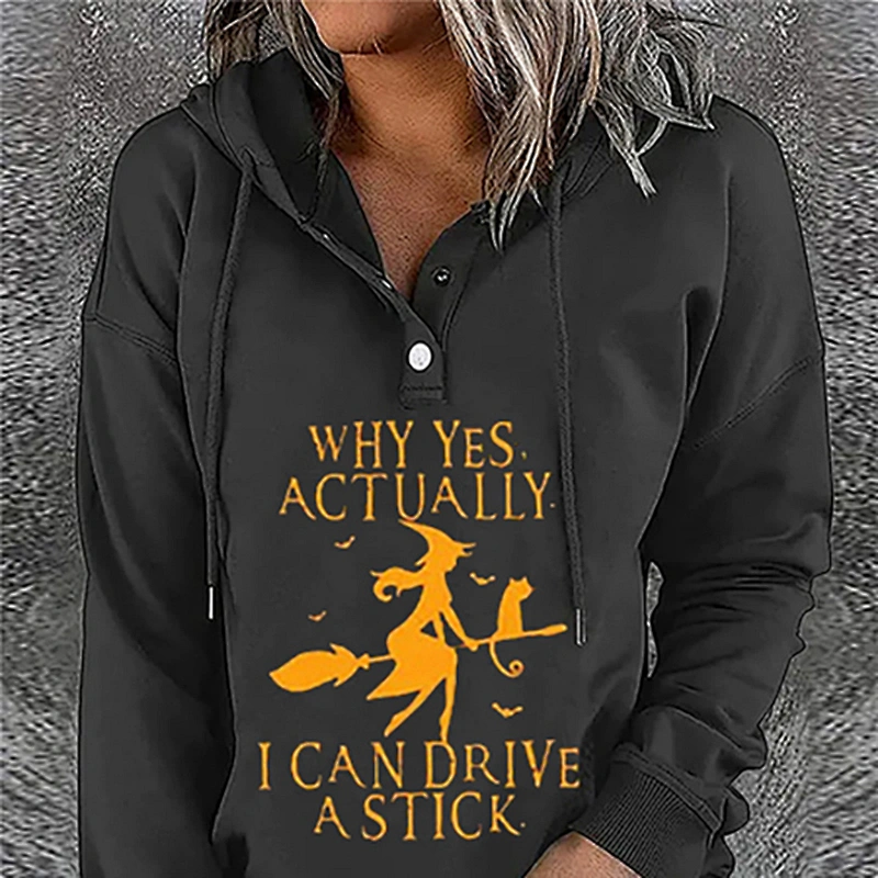 women's casual pullover printed pattern sweatshirt