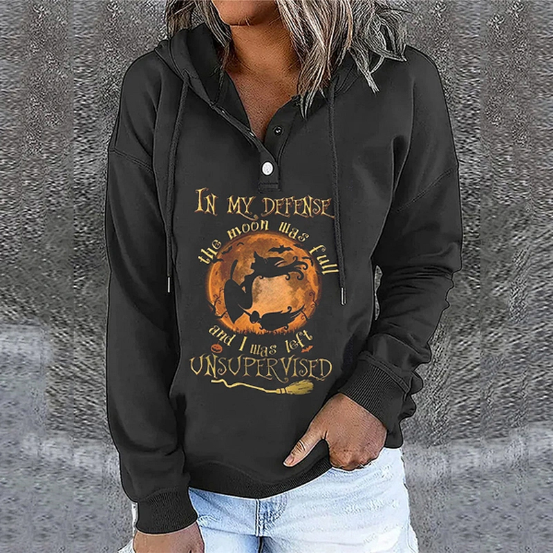 women's casual pullover printed pattern sweatshirt
