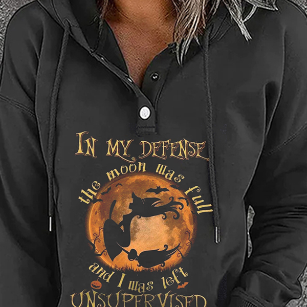 women's casual pullover printed pattern sweatshirt