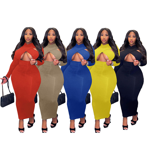 women's fashion casual printed dress
