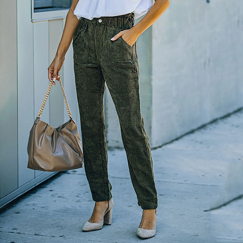 women's casual fashion all match pants