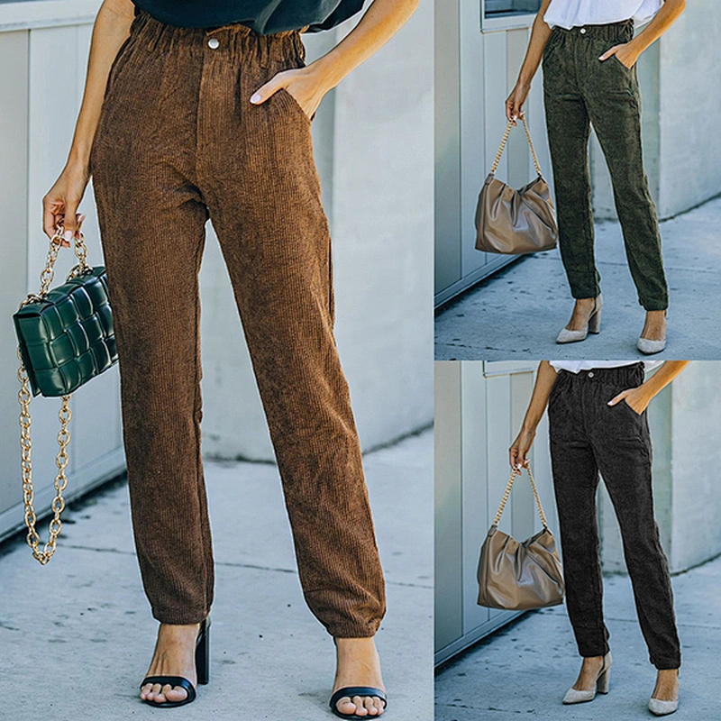women's casual fashion all match pants