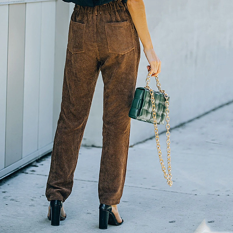 women's casual fashion all match pants