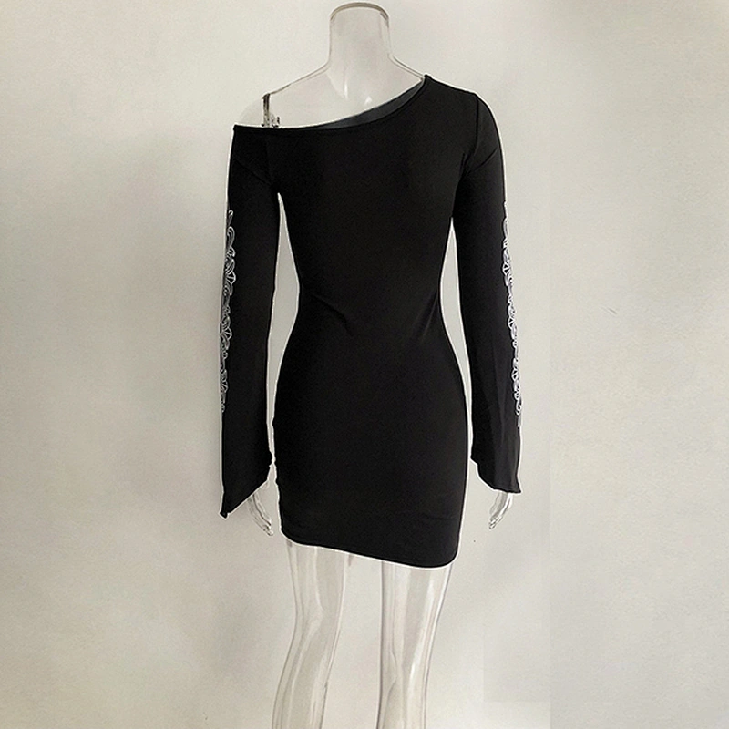 women's fashion casual printed dress