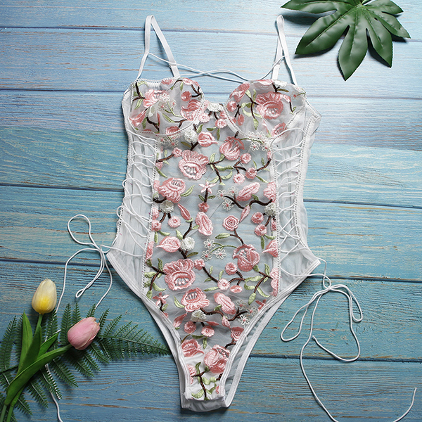 women's casual lace embroidery sexy lingerie