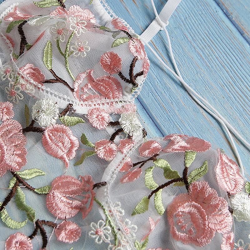 women's casual lace embroidery sexy lingerie