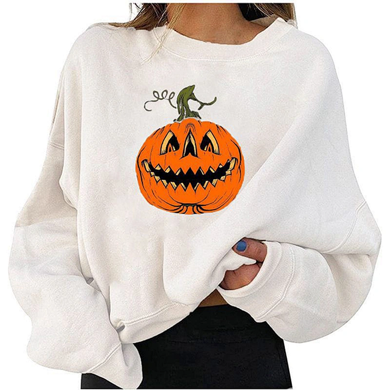 women's casual pullover printed pattern sweatshirt