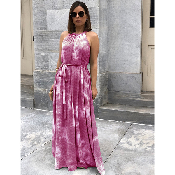 women's fashion casual printed dress