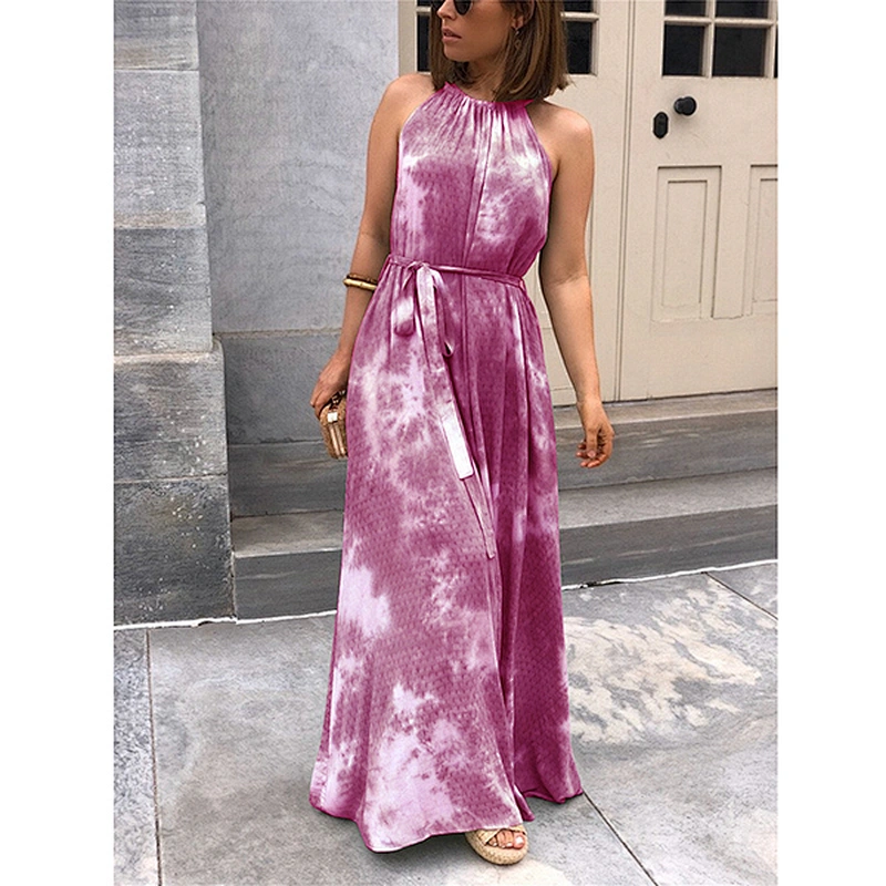 women's fashion casual printed dress