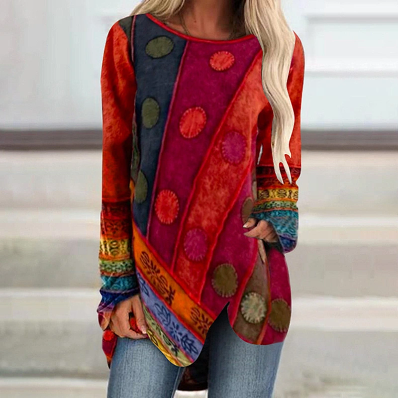 Fashion Casual Simple Printed Women's T-Shirt