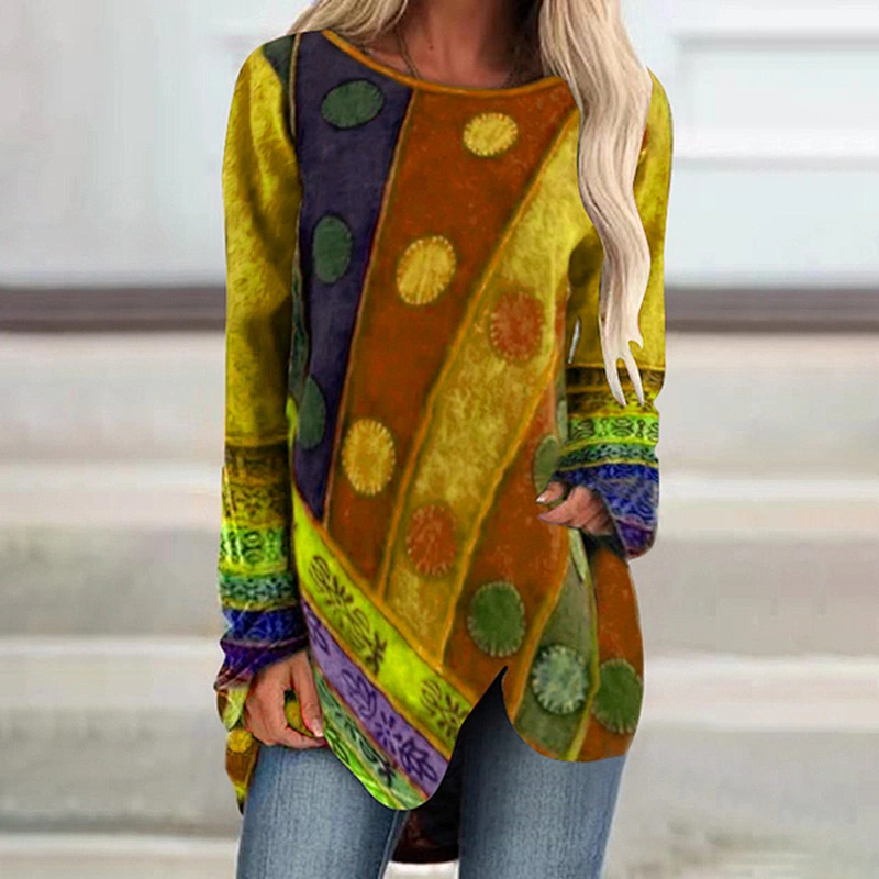 Fashion Casual Simple Printed Women's T-Shirt