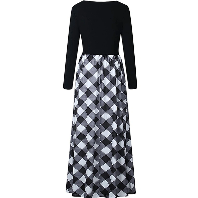 women's fashion casual printed dress