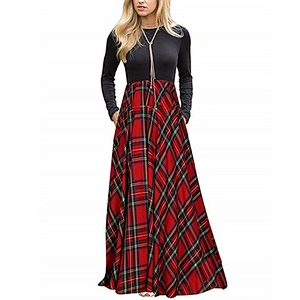women's fashion casual printed dress