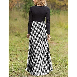women's fashion casual printed dress