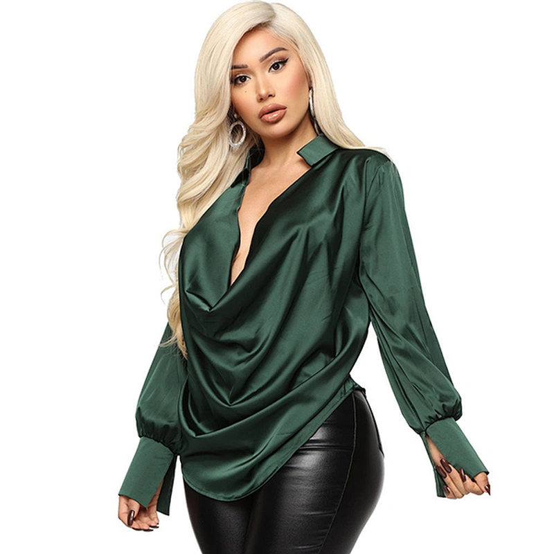 women's fashion loose casual top Blouses