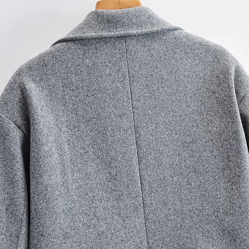 women's fashion casual long cape coat