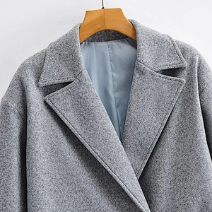 women's fashion casual long cape coat