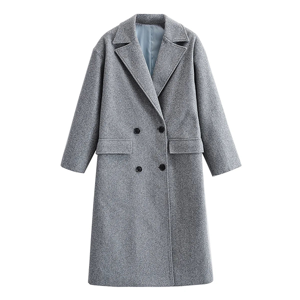 women's fashion casual long cape coat