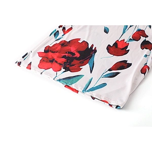 women's fashion casual printed dress