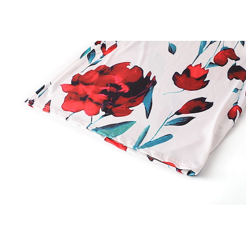 women's fashion casual printed dress