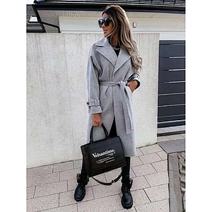 women's fashion casual long cape coat