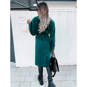 women's fashion casual long cape coat