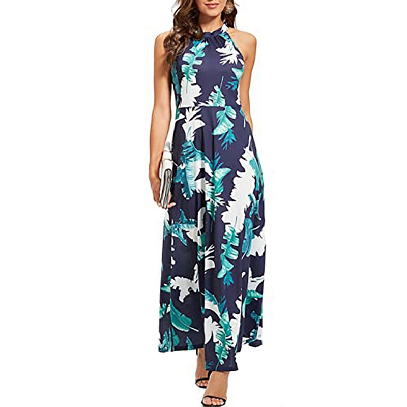 women's fashion casual printed dress