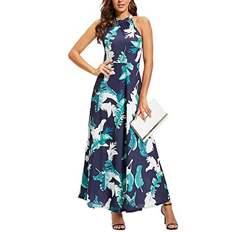 women's fashion casual printed dress