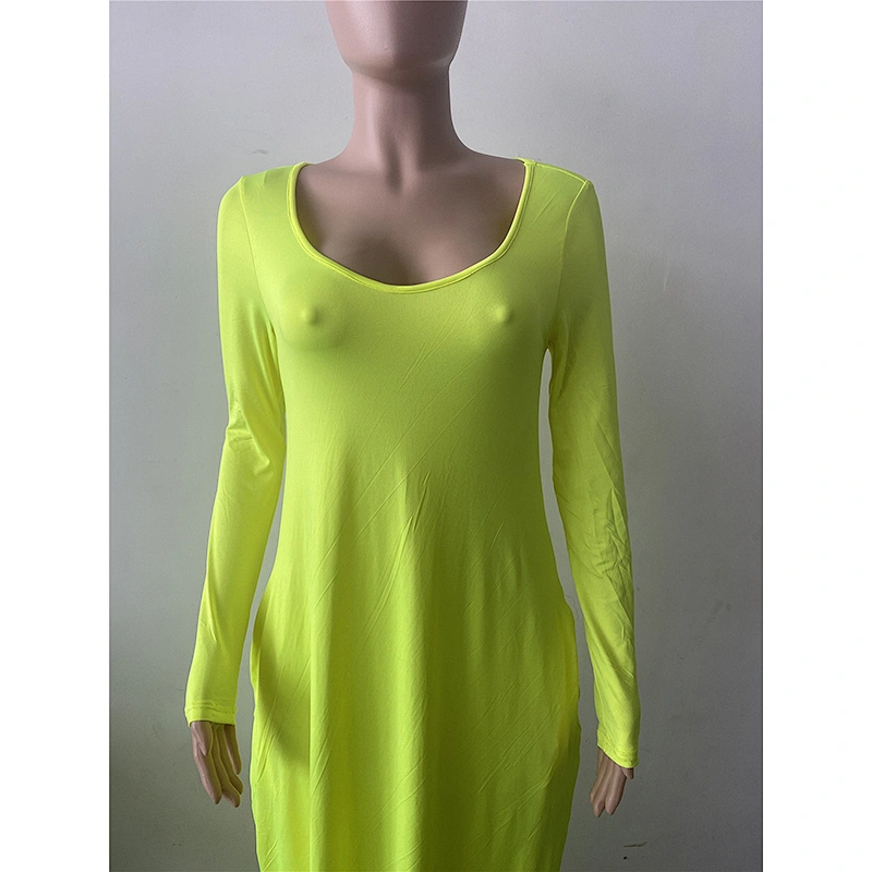 women's fashion casual printed dress