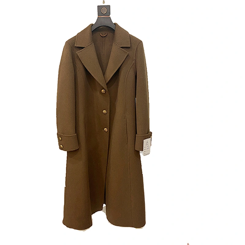 women's fashion casual long cape coat