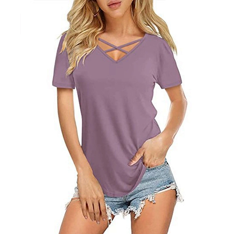 Fashion Casual Simple Printed Women's T-Shirt