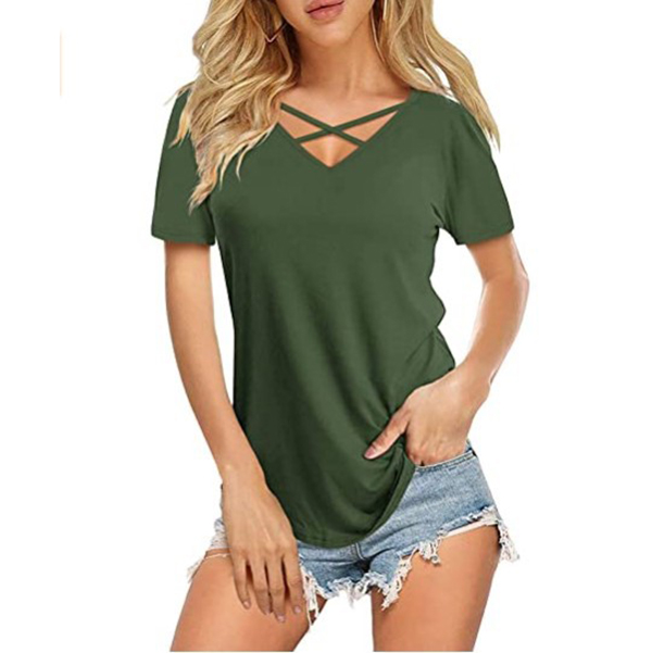 Fashion Casual Simple Printed Women's T-Shirt
