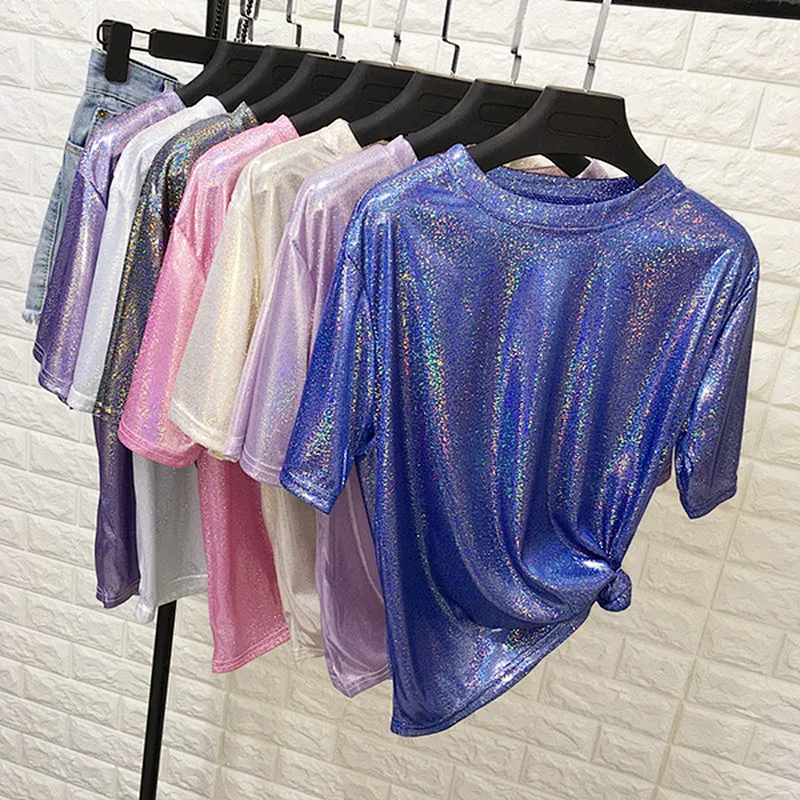 women's fashion loose casual top Blouses